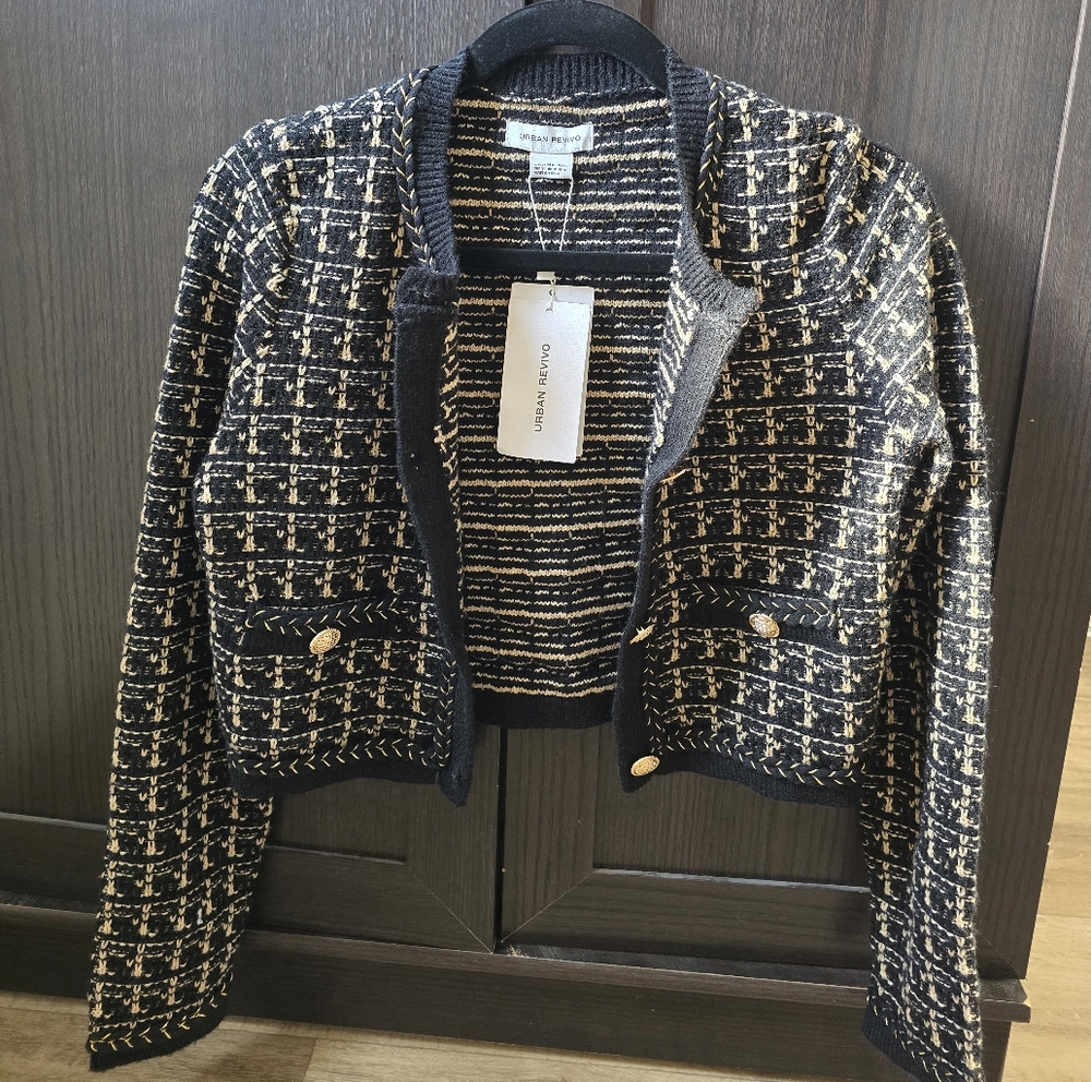 Crew Neck Jacket